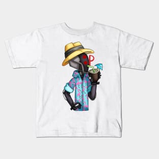 Borderlands Summer Zer0 Kids T-Shirt